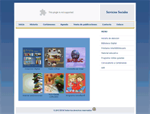 Tablet Screenshot of biblioteca.bcn.gob.ni
